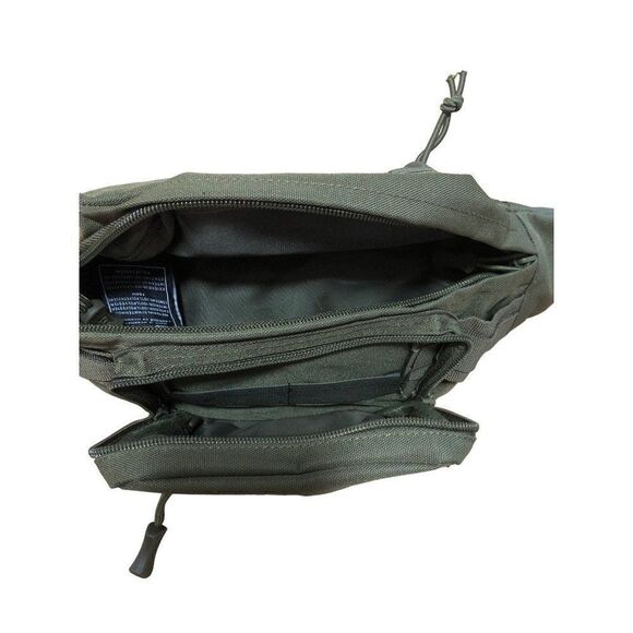 HIGHLAND Tactical Military Style Waist Bag Molle Webbing Pouch Camping Hiking - Picture 3 of 6